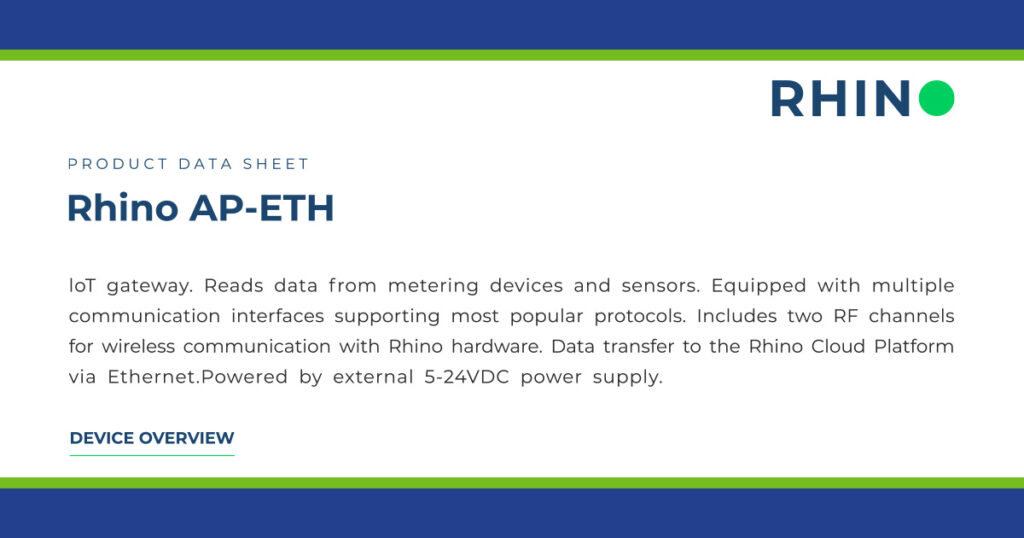 Rhino AP ETH Datasheet