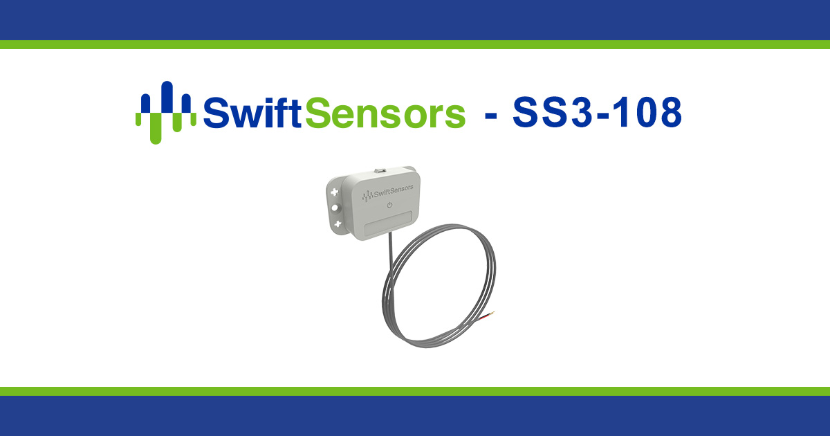 SS3-108: Wireless Water Presence Spot Sensor - Swift Sensors