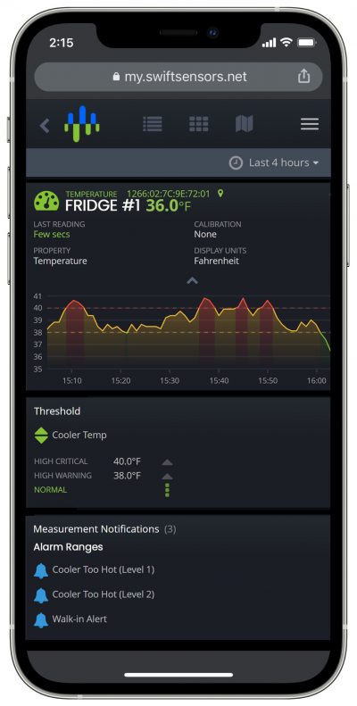 Vaccine Monitoring System - iPhone